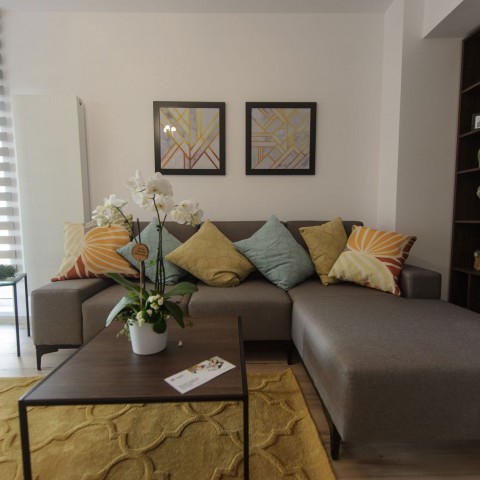 Apartament 3 camere - living